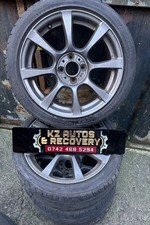 Set Of 4 Genuine Fiat 500 595 Abarth 16” Alloy Wheels