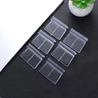 20 Pcs Transparent Fish Tank Brackets Plastic Aquarium Cover Supports