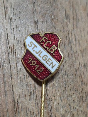 Alte Anstecknadel Brosche Fußball F C B St. Ilgen  [340]