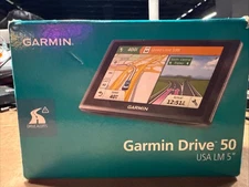 NEW GARMIN Drive 50 USA LM 5" GPS Navigation System Black NIB