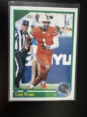 2025 Score Cam Ward Anniversary Rookie Card #4