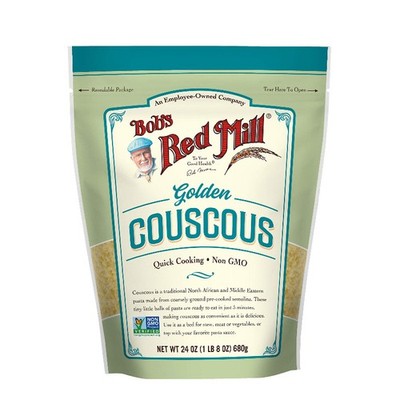 2x Bob's Red Mill Golden Couscous Durum Wheat Pasta Cooking Kitchen Lot New 24oz