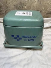 HIBLOW HP-120-0110 Pond Aerator/ Septic Linear Air Pump Tested Works Well