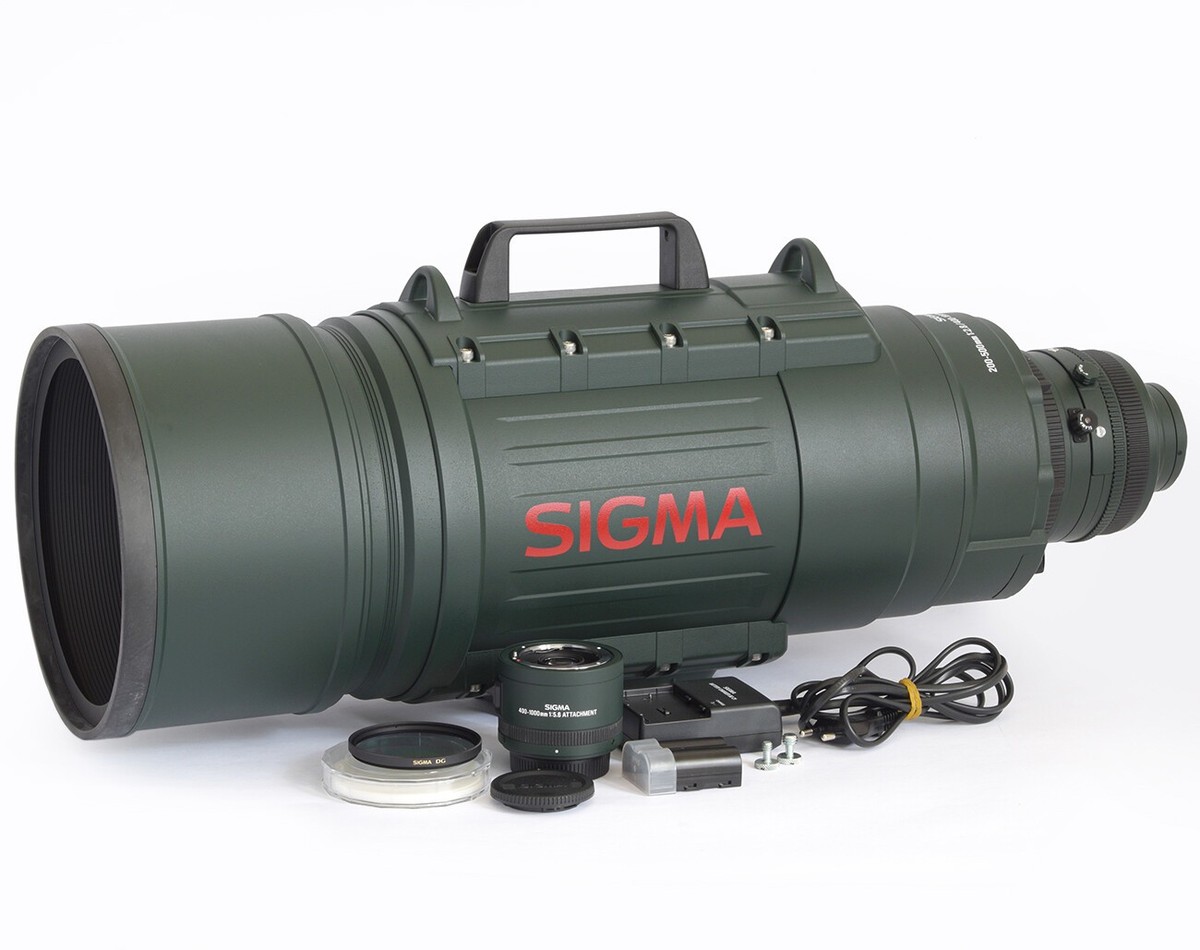 Sigma 2.8/200-500mm 5.6/400-1000mm Apo EX DG Telephoto Lens f