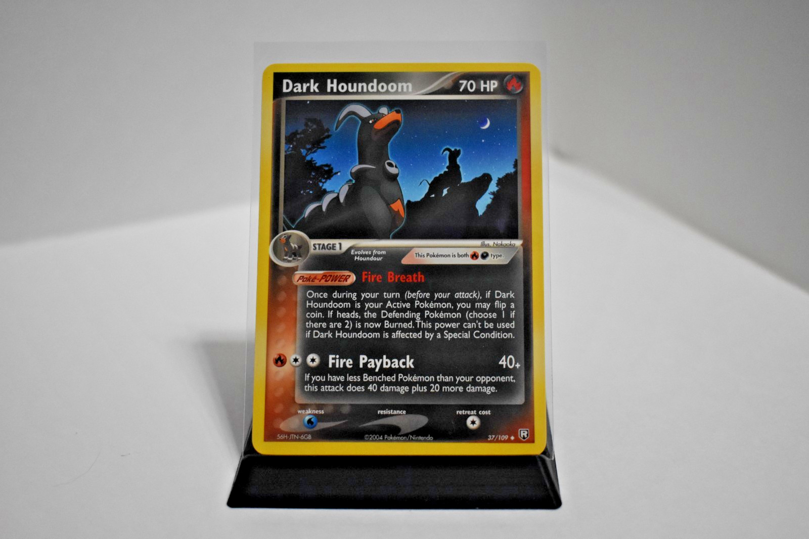Pokémon TCG - Dark Houndoom 37/109 Team Rocket Returns Regular -NM