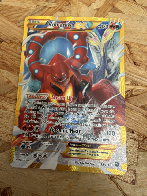 Volcanion EX #115 (Steam Siege (2016))