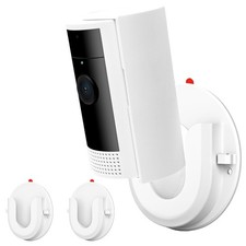 Adhesive Wall Camera Mount Bracket White for Indoor Camera Mounting Holder