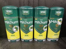 4 PACK Mitchum Gel Anti-Perspirant Deodorant, Advanced Control, Mountain Air