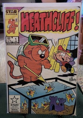 Heathcliff #1 (Marvel Comics April 1985) FN 