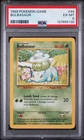 1999 POKEMON BASE SET UNLIMITED #44 BULBASAUR PSA 6