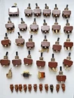 39PCS Mix Set of Vintage Soviet Toggle Switch TV1-4, P2T-1, MT-1 & Fuse Socket