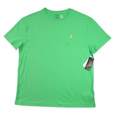 Polo Ralph Lauren T Shirt Mens XXL Green Classic Fit Short Sleeve Tee 55 NEW