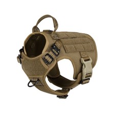 ICEFANG Tactical Dog Harness for Small Dogs,Reflective No Pull ... USA FAST SHIP