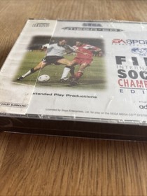Sealed Sega Megacd Mega Cd FIFA Soccer Championship Edition Unplayed Rare Game