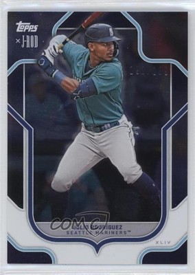 2023 Topps X J-Rod Silver Foil 191/199 Julio Rodriguez Julio Rodríguez #1 0g27