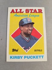 Kirby Puckett 1987 Topps Baseball Card #391 All Star + 2 Free Mystery Cards