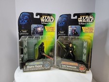 Star Wars Power Of The Force Darth Vader & Luke Skywalker Electronic Power F X