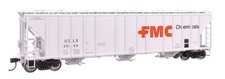 Walthers Proto HO 106187 FMC Chemicals USLX 55' Evans 4780 Covered Hopper