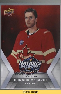 2024-25 4 Nations Face-Off Connor McDavid #1 READ 0uy2