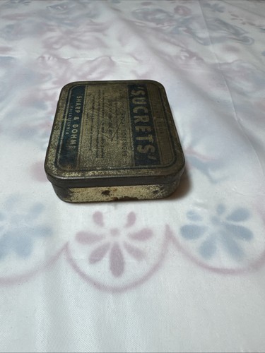 Latta Sucrets vintage anni '30 in buone condizioni - Foto 2 di 6