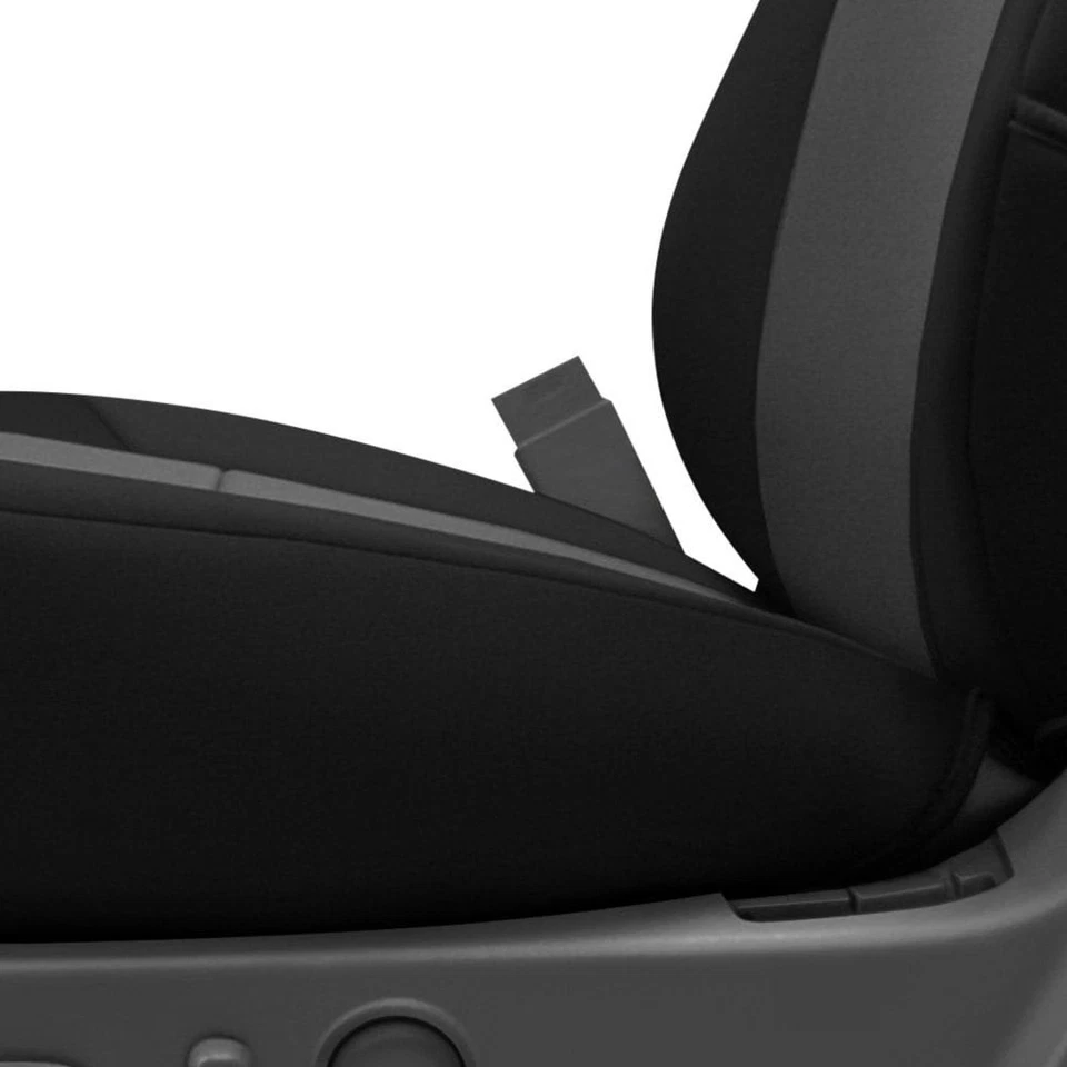 For Mercedes-Benz CLK430 99-02 Seat Cover CR-Grade Neoprene 1st Row Black & Foto 3 de 4