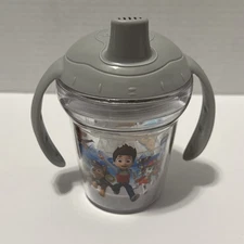 My First Tervis Paw Patrol Sippy Cup Tumbler 6oz Clear— W/ 2 Sippy Inserts