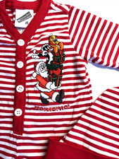 Vintage Y2K WARNER BROS Baby Looney Tunes Embroidered Romper SET 3 Mos XMAS RARE