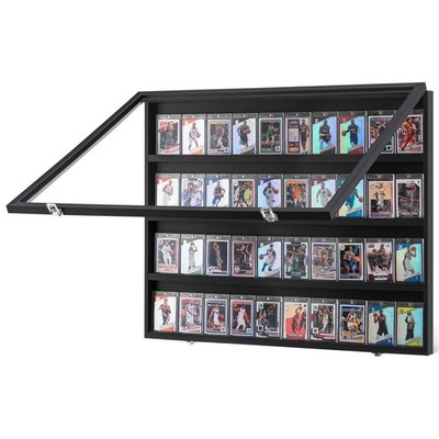 Adjustable 36-Slot Card Holder 30.5x24.3x2.1 in Fade-Resistant Finish Cabinet