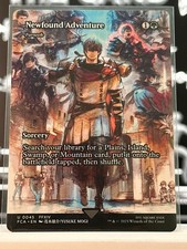 mtg final fantasy newfound adventure // Farseek or Mountain card Farseek (showcase)