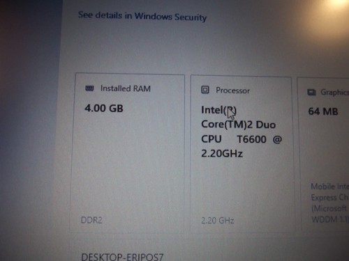 RM Mobile One 300 T12AR Intel T6600 2.20 GHz, 320Gb HDD, 4Gb RAM, Windows 10 - Picture 9 of 16