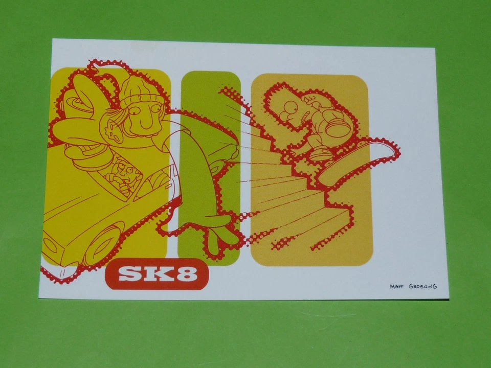 PANINI THE SIMPSONS 2012 MATT GROENING HOMER MARGE BART LISA SPRINGFIELD #85 - Photo 1/1
