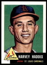 1991 Topps Archives 1953 Harvey Haddix . St. Louis Cardinals #273