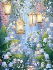 Diamond Paintings Kits for Beginners,Full round Drill Diamond Arts Kits for Adul