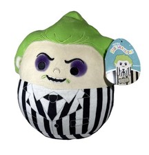 Squishmallow Beetlejuice Plush Toy 8.5  New Gift Stuffed Animal