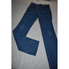 Wrangler Western Jeans Mens 33x38 Blue Cowboy Cut Original Fit Denim