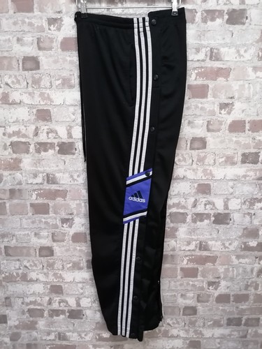 Adidas Trainingshose W32/L31 schwarz-weiß 90er Popper Track Pants Vintage
