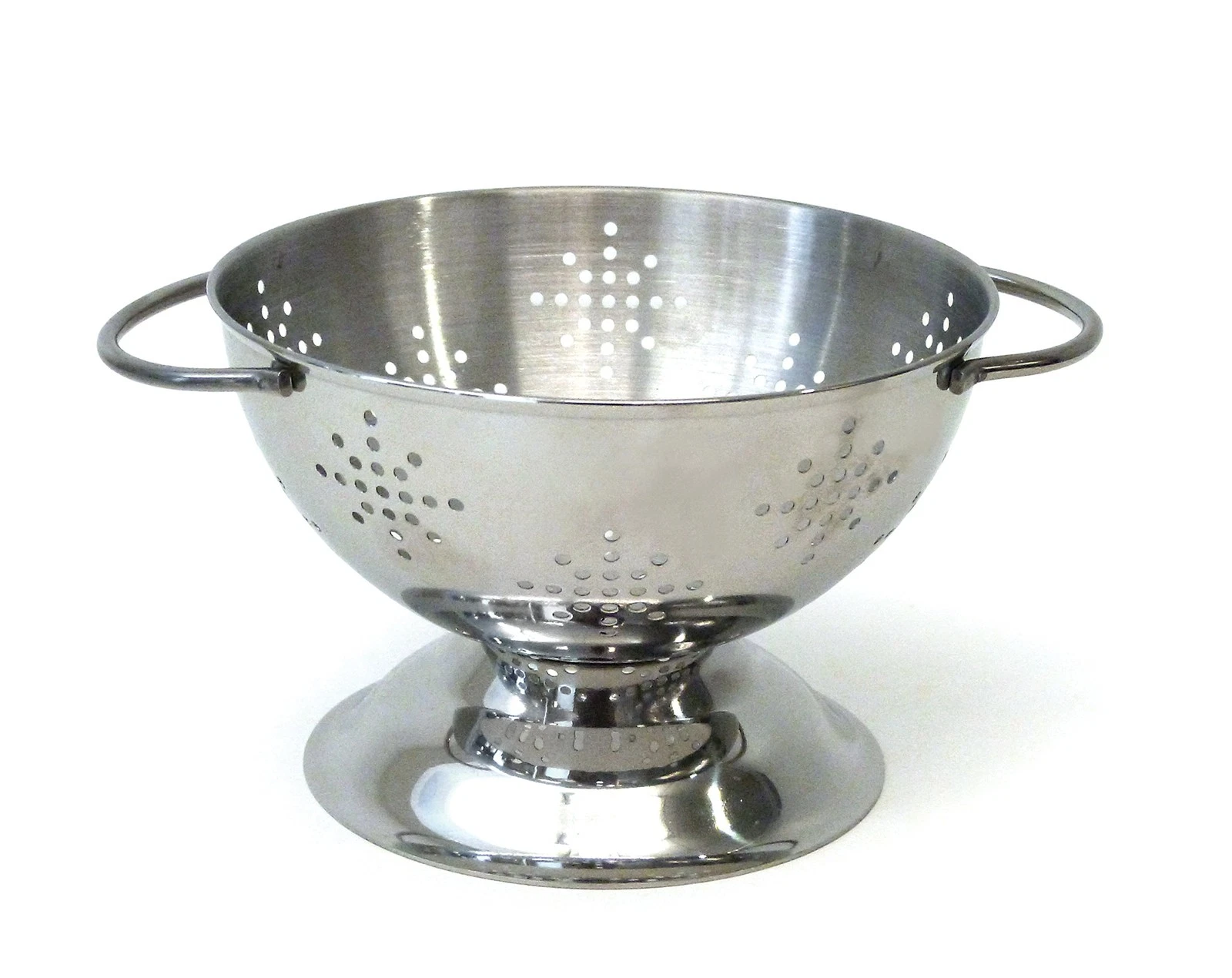 R.S.V.P. COL 5 Colander Strainer, Mini, Pierced Stainless Steel