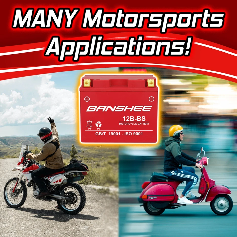 AGM recargable YT12B-BS para Ducati Monster, Hypermota, Hyperstrada Foto 3 de 4