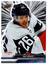 2023-24 Upper Deck Series 1 Outburst Silver NIC DOWD #190 Washington Capitals UD