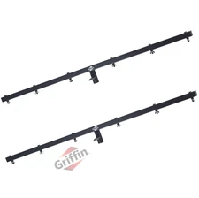 T-Bar Support Cross Bar Mount for DJ Lighting Tripod Stands - 2 Pack by GRIFFIN