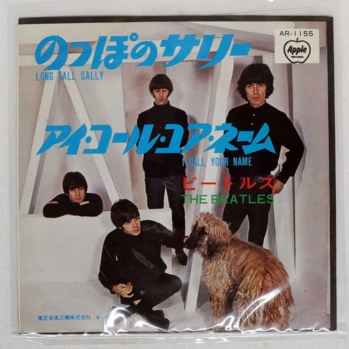 BEATLES LONG TALL SALLY APPLE AR1155 Japan VINYL 7