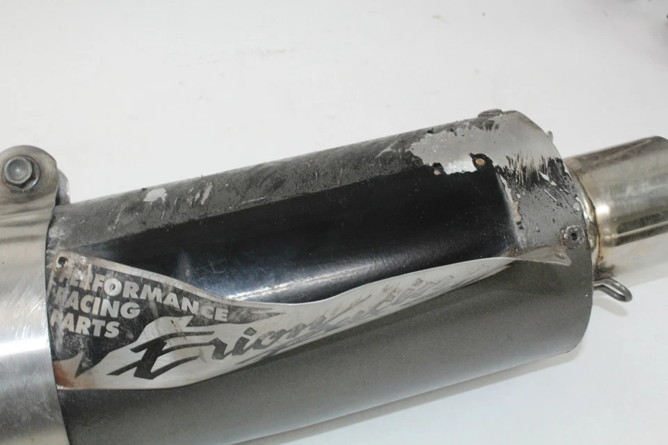 00-01 Honda CBR929RR CBR 929RR Erion Racing Cabezal Escape Silenciador Deslizable Foto 3 de 4