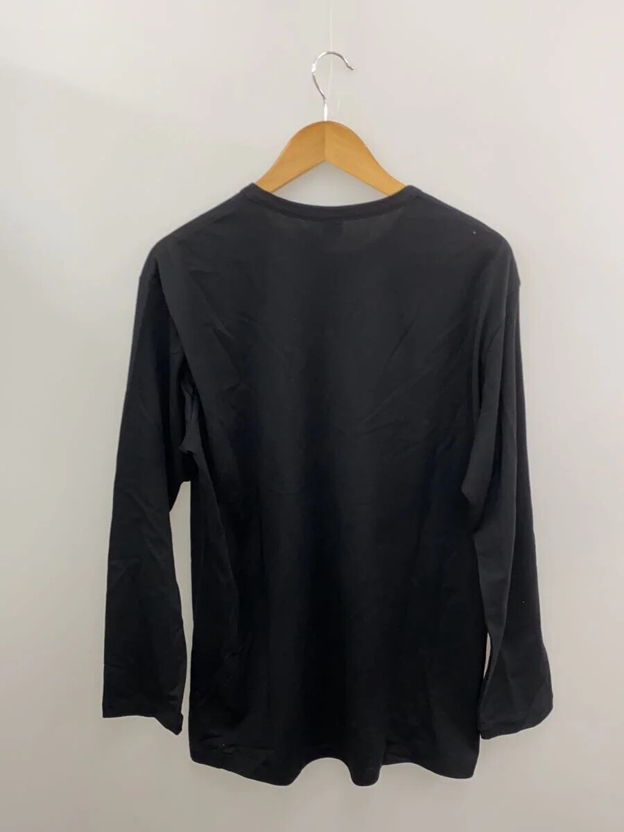 Y’s◆chalk paint stitch/長袖Tシャツ/4/コットン/ブラック/YO-T31-070 Yamamoto Yohji Ys Chalk Paint Stitch Long Sleeve T-Shirt