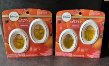 Febreze Lot of 2 Twin Packs Febreeze Small Spaces Air Freshener PUMPKIN PATCH