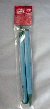 Crafts KNITTING NEEDLES 1 Pair Susan Bates 15MM 19 US 10" Blue/Green NIP A 