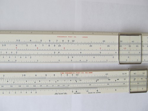 Frederick Post Hemmi No. 1452W & 1446 Slide Rules - 第 7/9 張圖片