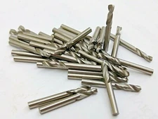 3.26mm or .1285" screw machine Short Length Drills HSS for Rivets 1/8" 10pcs