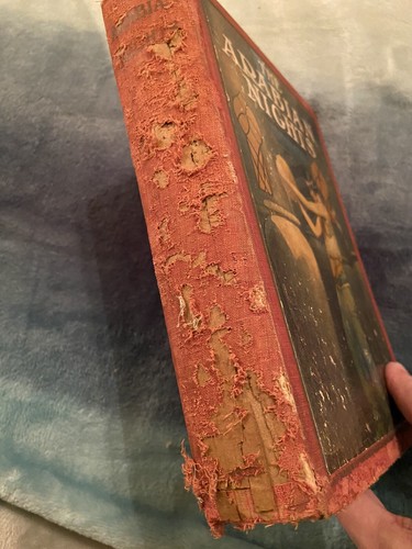 THE ARABIAN NIGHTS, color ill. Adeline Bolton. 1924. Hardcover Antique Rare - Picture 3 of 12