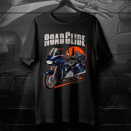 Harley Davidson Road Glide Limited T-Shirt for Bikers, HD FLTRK Tee Shirt - Picture 5 of 33