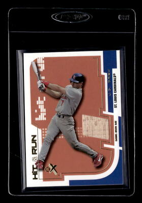 2002 Fleer E-X #5 HR J.D. Drew Hit and Run